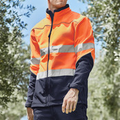  Unisex Hi Vis Softshell Jacket