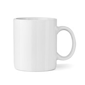 High quality ceramic white mug